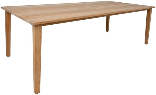 Garden Table Fredrikstad | size: Length: 220cm, Width: 100cm, Height: 75cm | color: Brown | image: 1 | variant: 1005622