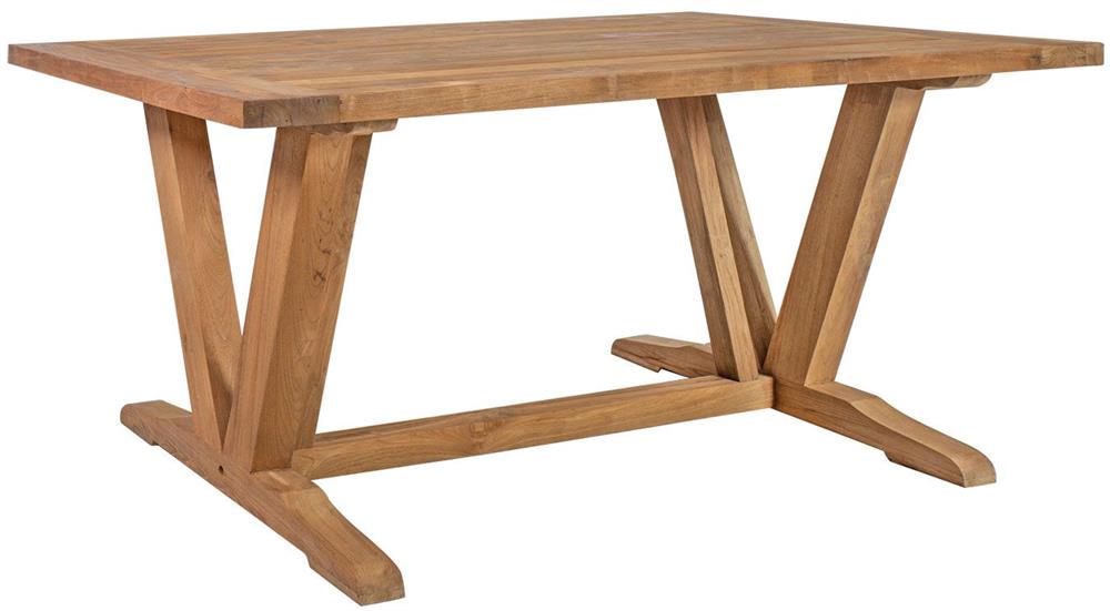Garden Table Katalina 1 | size: Length: 220cm, Width: 100cm, Height: 78cm | color: Brown | image: 1 | variant: 1017542