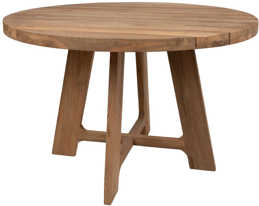 Garden Table Katalina | size: Height: 78cm, Diameter: 120cm | color: Brown | image: 1 | variant: 1017533