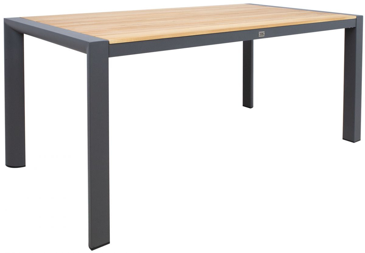 Garden Table Tampere | size: Length: 180cm, Width: 80cm, Height: 75cm | color: Oak | image: 1 | variant: 1012251
