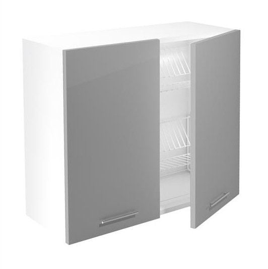 Hanging Cabinet Linkoping | size: Width: 80cm, Height: 30cm, Depth: 72cm | color: Gray | image: 1 | variant: 1001889