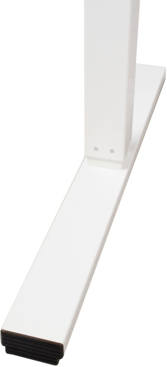 Height Adjustable Desk Bologna | size: Length: 60cm, Width: 120cm, Height: 121cm | color: Oak / White | image: 4 | variant: 1001508