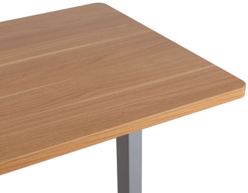 Height Adjustable Desk Top Bologna | size: Length: 140cm, Width: 70cm | color: Brown | image: 2 | variant: 1001728