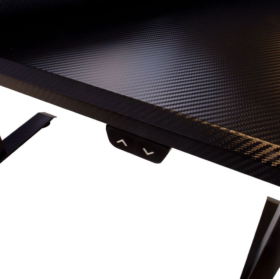 Height Adjustable Desk Top East Vantaa | size: Length: 140cm, Width: 70cm | color: Black | image: 2 | variant: 1005876