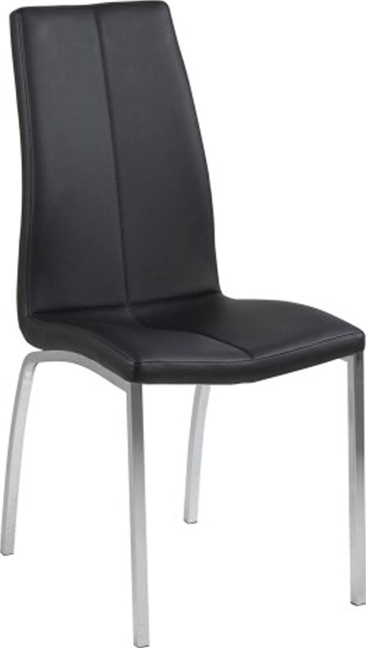 Kitchen Chair Asama | size: Width: 43.5cm, Height: 95cm, Depth: 57cm | color: Black | image: 1 | variant: 1012832