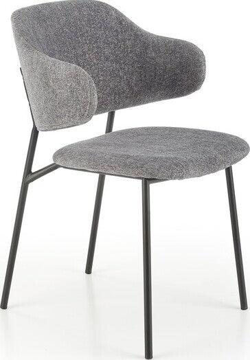Kitchen Chair Barcelona | size: Width: 52cm, Height: 82cm, Depth: 62cm | color: Gray | image: 0 | variant: 1002474