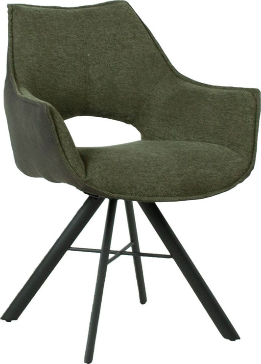 Kitchen Chair Bromley | size: Width: 60cm, Height: 81.5cm, Depth: 62cm | color: Green | image: 1 | variant: 1000823