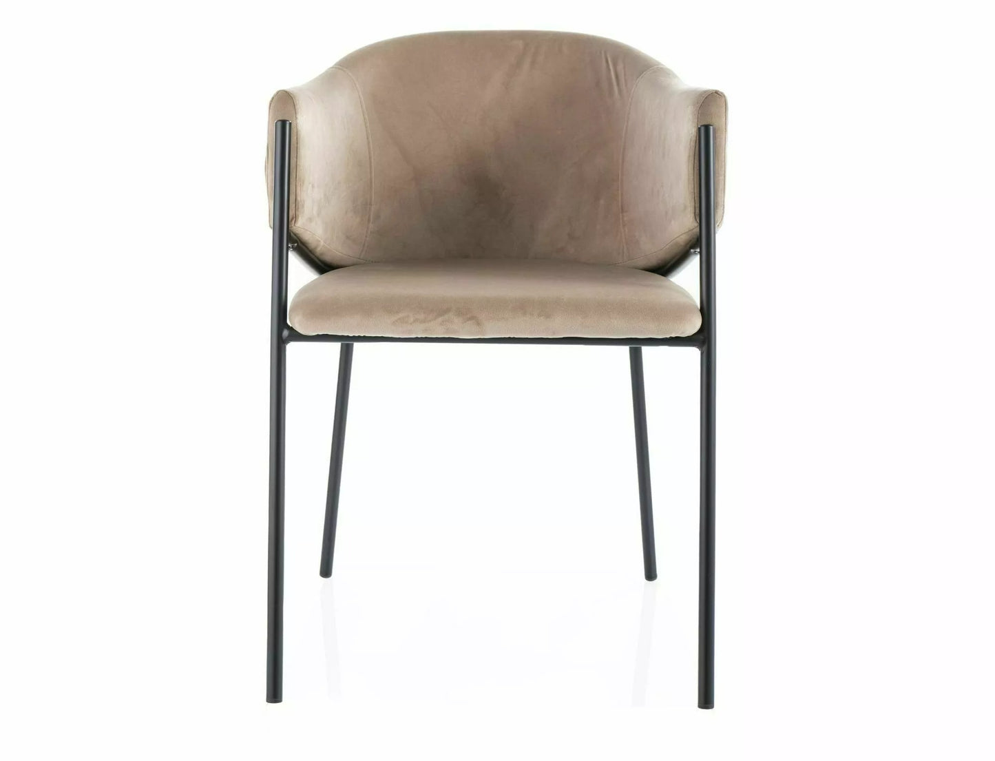 Kitchen Chair Canberra | size: Width: 55cm, Height: 77cm, Depth: 44cm | color: Beige | image: 1 | variant: 1003936