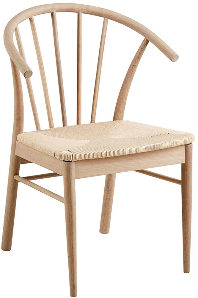 Kitchen Chair Cassandra | size: Width: 54cm, Height: 83cm, Depth: 54cm | color: Oak | image: 1 | variant: 1017012