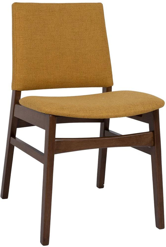 Kitchen Chair East Marijampole | size: Width: 46cm, Height: 79cm, Depth: 57cm | color: Yellow | image: 1 | variant: 1006147
