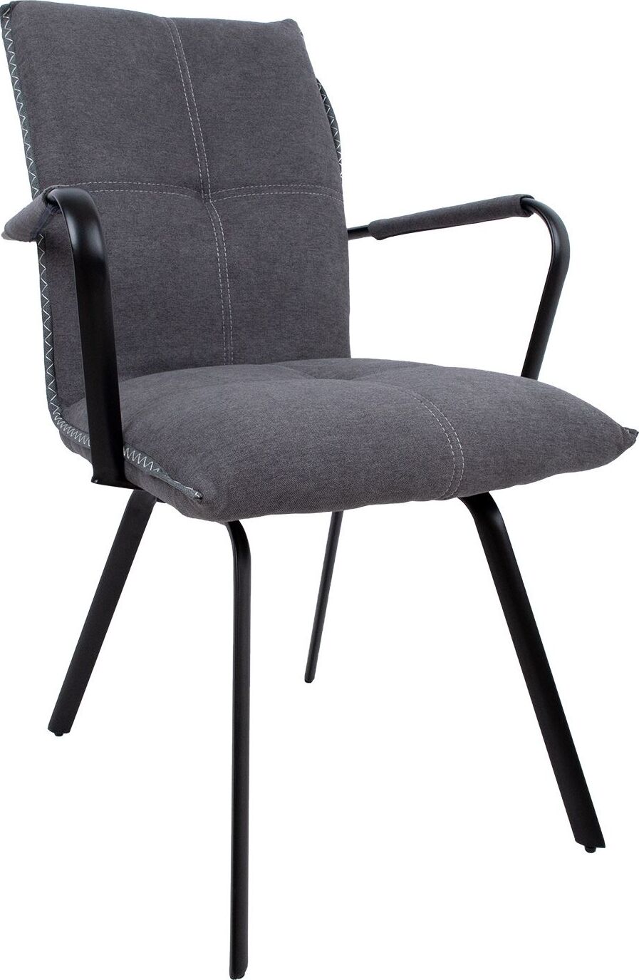 Kitchen Chair Eddy 3 | size: Width: 59cm, Height: 89cm, Depth: 56cm | color: Gray | image: 1 | variant: 1003572