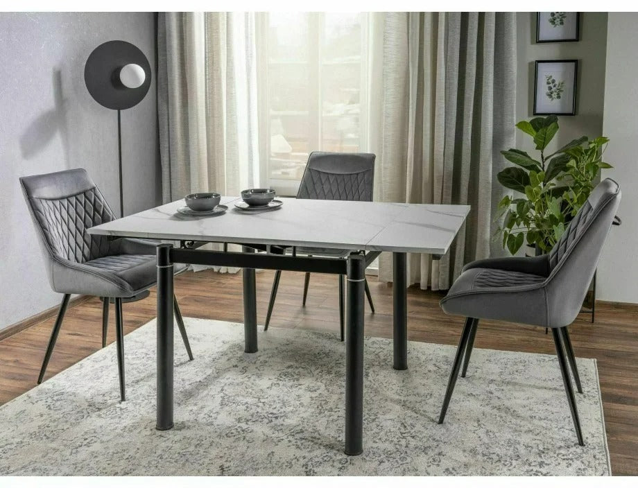 Kitchen Chair Elgin | size: Width: 51cm, Height: 88cm, Depth: 44cm | color: Gray | image: 3 | variant: 1004005