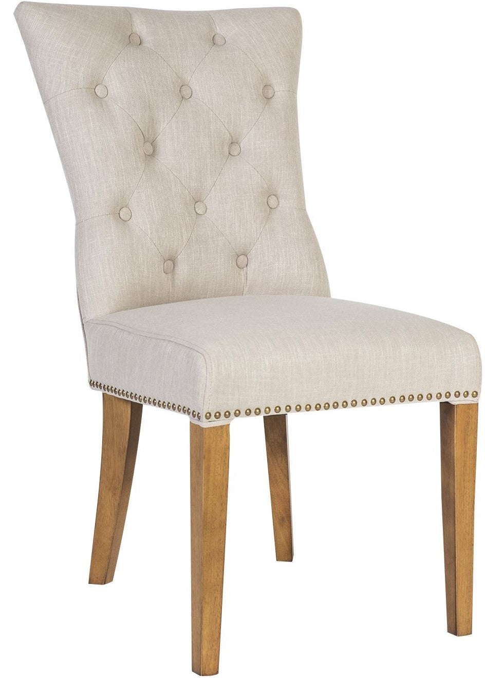 Kitchen Chair Holmes | size: Width: 55cm, Height: 99cm, Depth: 68cm | color: Beige | image: 1 | variant: 1011503