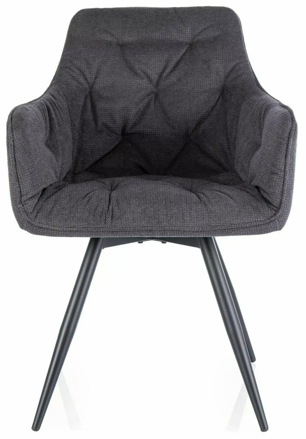 Kitchen Chair Hungerford | size: Width: 57cm, Height: 83cm, Depth: 45cm | color: Gray | image: 0 | variant: 1003809