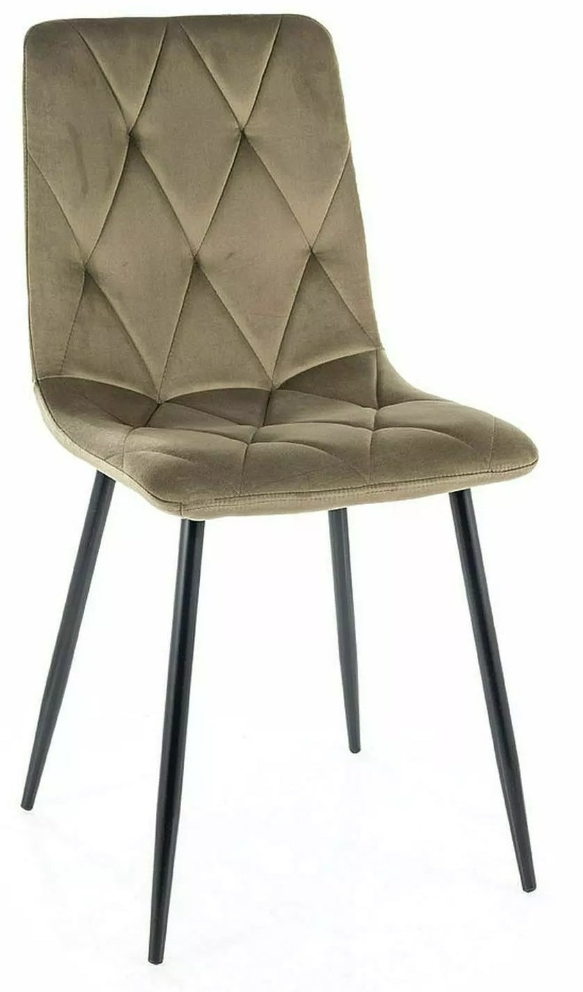 Kitchen Chair Hyderabad | size: Width: 45cm, Height: 91cm, Depth: 39cm | color: Olive | image: 0 | variant: 1003753