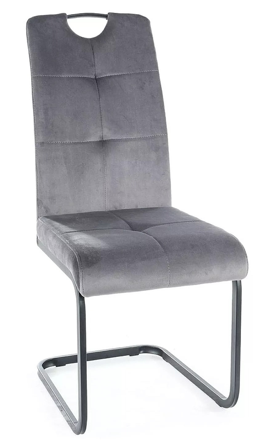 Kitchen Chair Izmir | size: Width: 43cm, Height: 101cm, Depth: 47cm | color: Gray | image: 0 | variant: 1003956