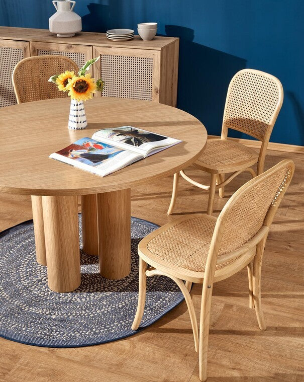 Kitchen Chair K502 | size: Width: 45cm, Height: 89cm, Depth: 50cm | color: Beige | image: 3 | variant: 1012938