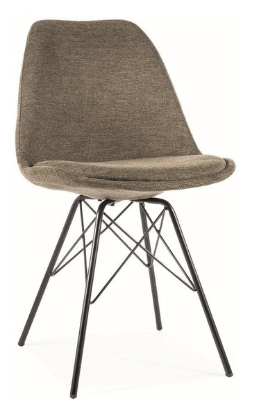 Kitchen Chair Krakow | size: Width: 49cm, Height: 85cm, Depth: 40cm | color: Olive | image: 0 | variant: 1003836