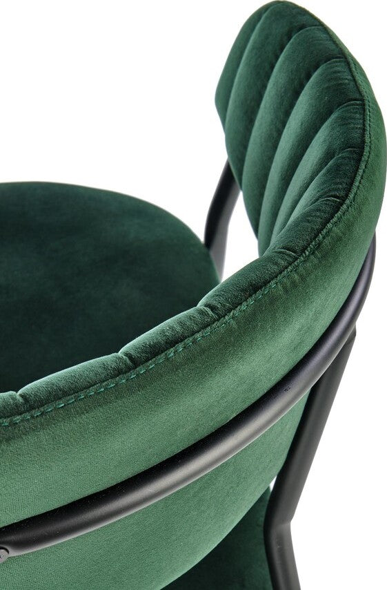 Kitchen Chair Larnaca | size: Width: 57cm, Height: 79cm, Depth: 54cm | color: Green | image: 2 | variant: 1002348