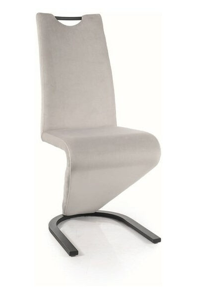 Kitchen Chair Leeds | size: Width: 43cm, Height: 102cm, Depth: 45cm | color: Gray | image: 0 | variant: 1003876