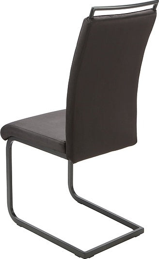 Kitchen Chair Leningrad | size: Width: 41cm, Height: 102cm, Depth: 42cm | color: Black | image: 2 | variant: 1003630