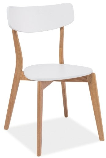 Kitchen Chair Mosso | size: Width: 41cm, Height: 78cm, Depth: 44cm | color: White | image: 1 | variant: 1011410