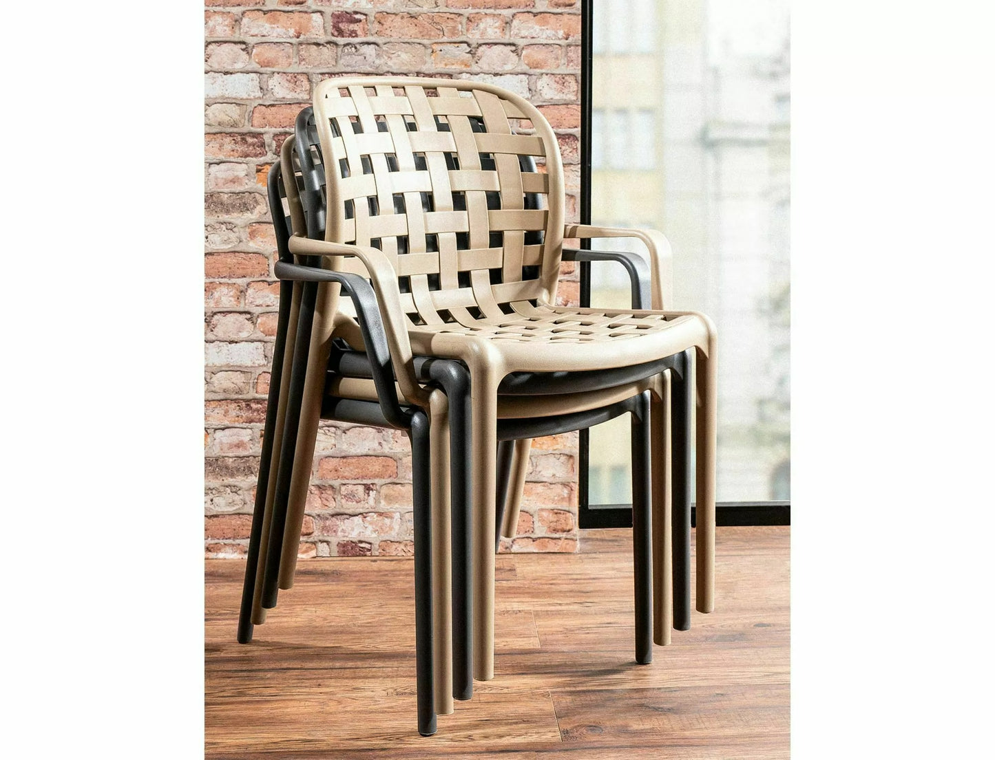 Kitchen Chair Nagpur | size: Width: 46cm, Height: 83cm, Depth: 42cm | color: Gray | image: 3 | variant: 1003766