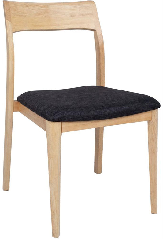 Kitchen Chair Olney | size: Width: 51.5cm, Height: 83.5cm, Depth: 55.5cm | color: Oak | image: 1 | variant: 1006149