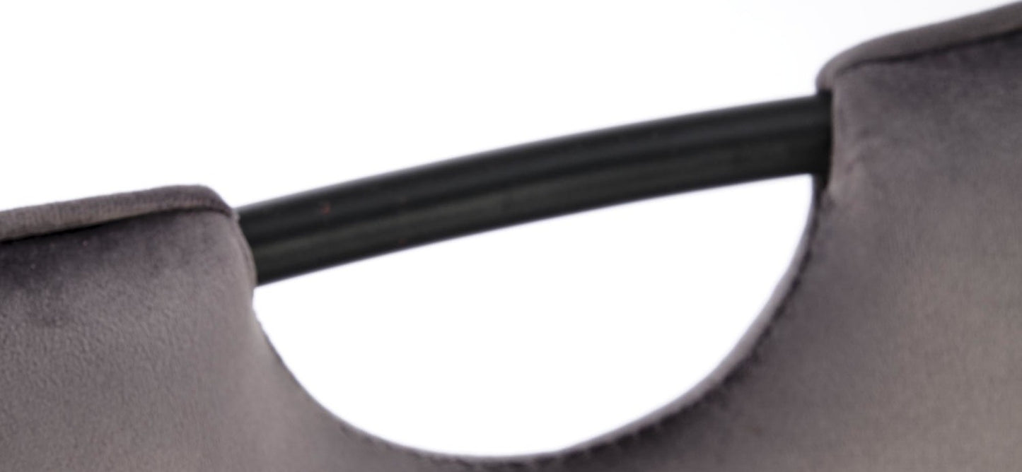 Kitchen Chair Pamplona | size: Width: 46cm, Height: 83cm, Depth: 58cm | color: Gray | image: 6 | variant: 1002532