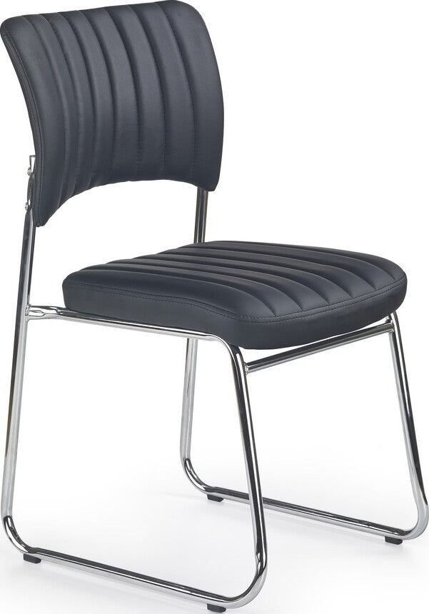 Kitchen Chair Rapid | size: Width: 48cm, Height: 83cm, Depth: 58cm | color: Black | image: 1 | variant: 1011385
