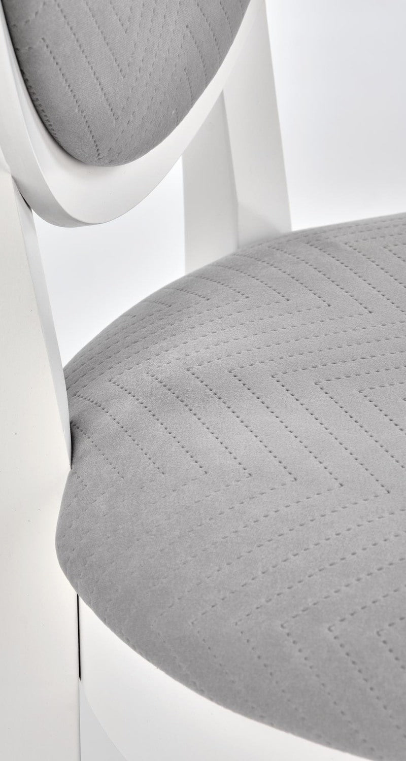 Kitchen Chair Toulon | size: Width: 44cm, Height: 96cm, Depth: 53cm | color: Gray | image: 3 | variant: 1002595