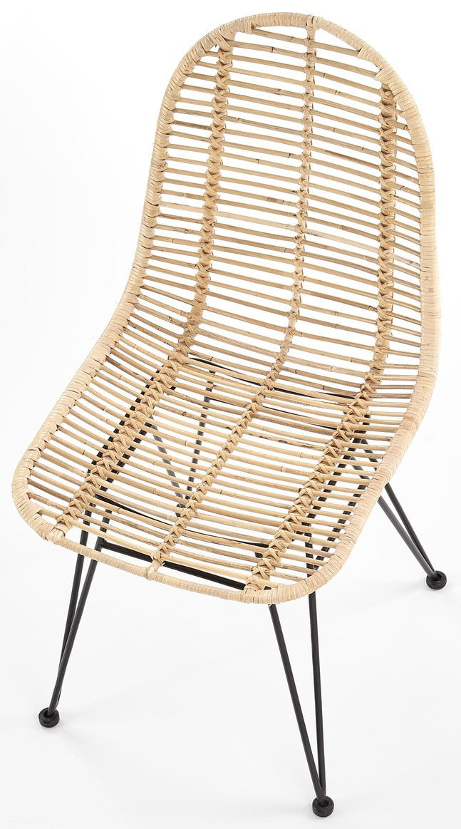 Kitchen Chair Utena | size: Width: 45cm, Height: 90cm, Depth: 55cm | color: Brown | image: 5 | variant: 1002252