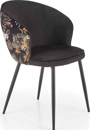 Kitchen Chair West Bakewell | size: Width: 55cm, Height: 82cm, Depth: 60cm | color: Multicolored | image: 0 | variant: 1007323