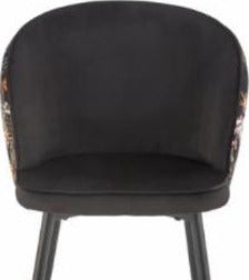 Kitchen Chair West Bakewell | size: Width: 55cm, Height: 82cm, Depth: 60cm | color: Multicolored | image: 1 | variant: 1007323