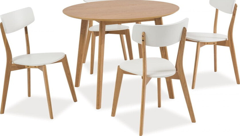 Kitchen Chair West Bordeaux | size: Width: 41cm, Height: 78cm, Depth: 44cm | color: White | image: 2 | variant: 1007706