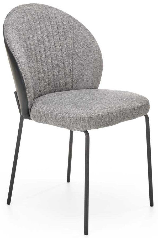 Kitchen Chair West Geneva | size: Width: 50cm, Height: 85cm, Depth: 58cm | color: Gray | image: 1 | variant: 1007456