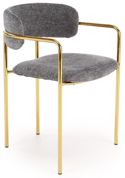 Kitchen Chair West Kuressaare | size: Width: 54cm, Height: 76cm, Depth: 56cm | color: Gray | image: 0 | variant: 1007557