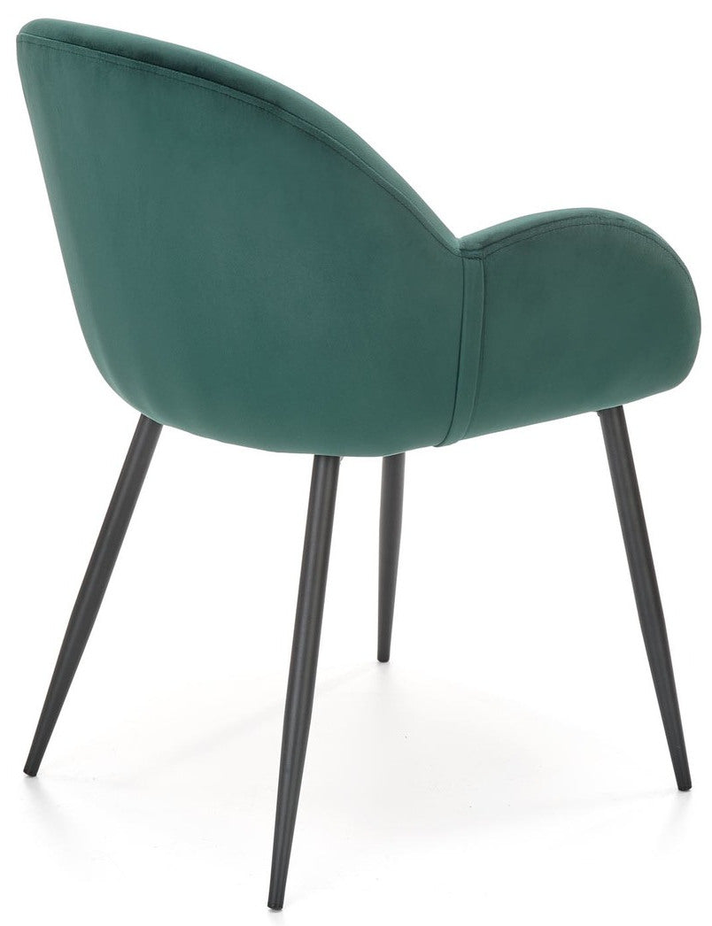 Kitchen Chair West Lausanne | size: Width: 59cm, Height: 79cm, Depth: 59cm | color: Green | image: 4 | variant: 1007458