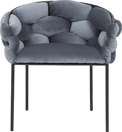 Kitchen Chair Xiamen | size: Width: 76cm, Height: 75cm, Depth: 40cm | color: Gray | image: 2 | variant: 1003797