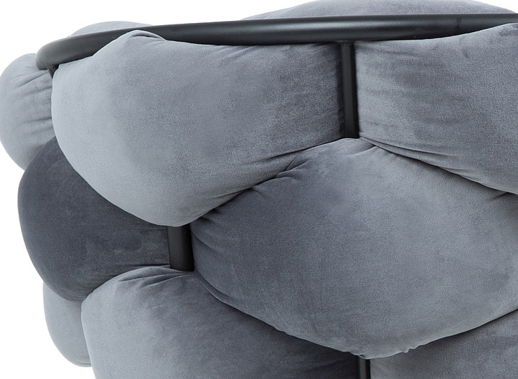 Kitchen Chair Xiamen | size: Width: 76cm, Height: 75cm, Depth: 40cm | color: Gray | image: 4 | variant: 1003797