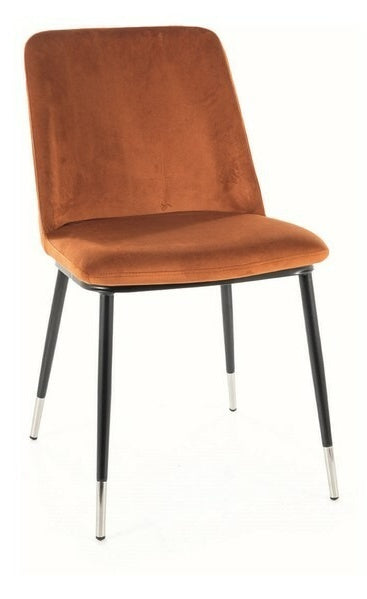 Kitchen Chair Yangon | size: Width: 48cm, Height: 85cm, Depth: 44cm | color: Orange | image: 0 | variant: 1003847