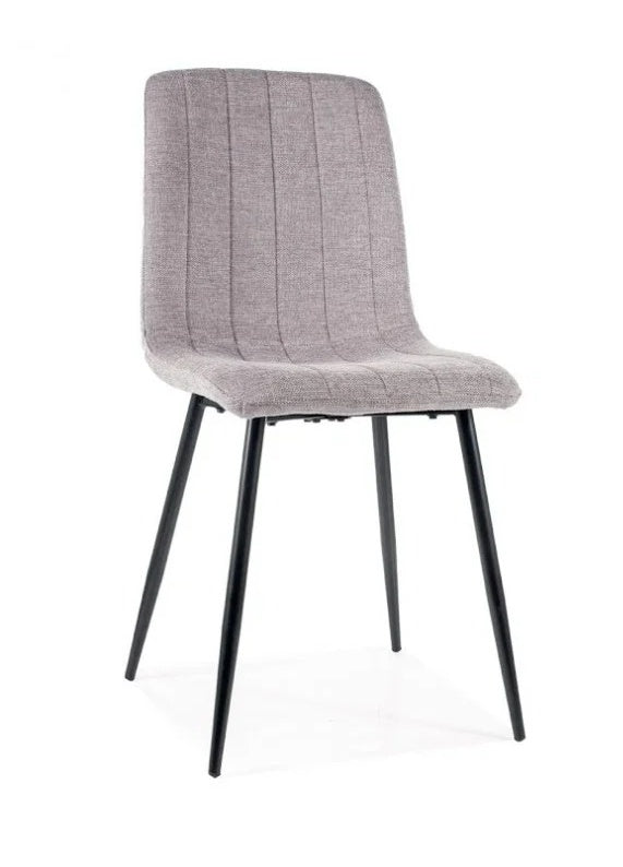 Kitchen Chair Zadar | size: Width: 45cm, Height: 91cm, Depth: 39cm | color: Gray | image: 0 | variant: 1004000