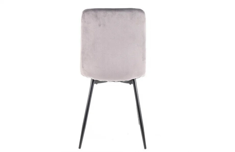 Kitchen Chair Zadar | size: Width: 45cm, Height: 91cm, Depth: 39cm | color: Gray | image: 1 | variant: 1003993