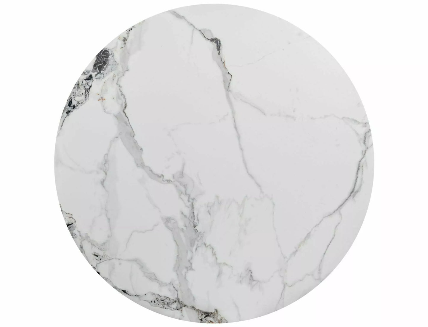 Kitchen Table Barnstaple | size: Length: 120cm, Width: 120cm, Height: 76cm, Diameter: 120cm | color: White | image: 2 | variant: 1004389
