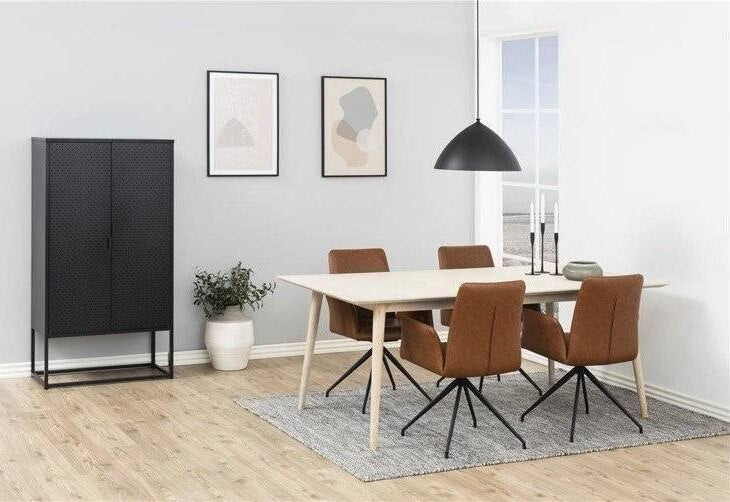 Kitchen Table Century | size: Length: 100cm, Width: 200cm, Height: 75.3cm | color: Oak | image: 4 | variant: 1012587
