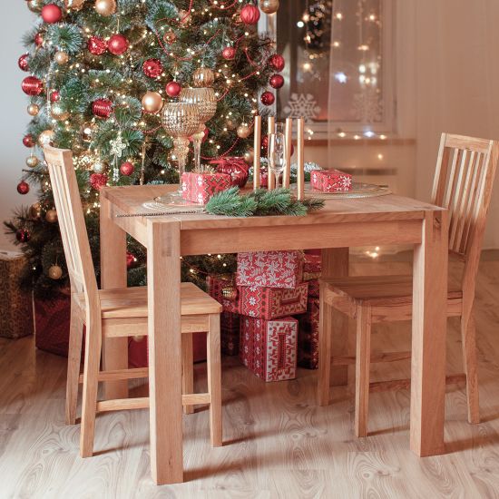 Kitchen Table Chicago New | size: Length: 90cm, Width: 90cm, Height: 76cm | color: Oak | image: 8 | variant: 1011249