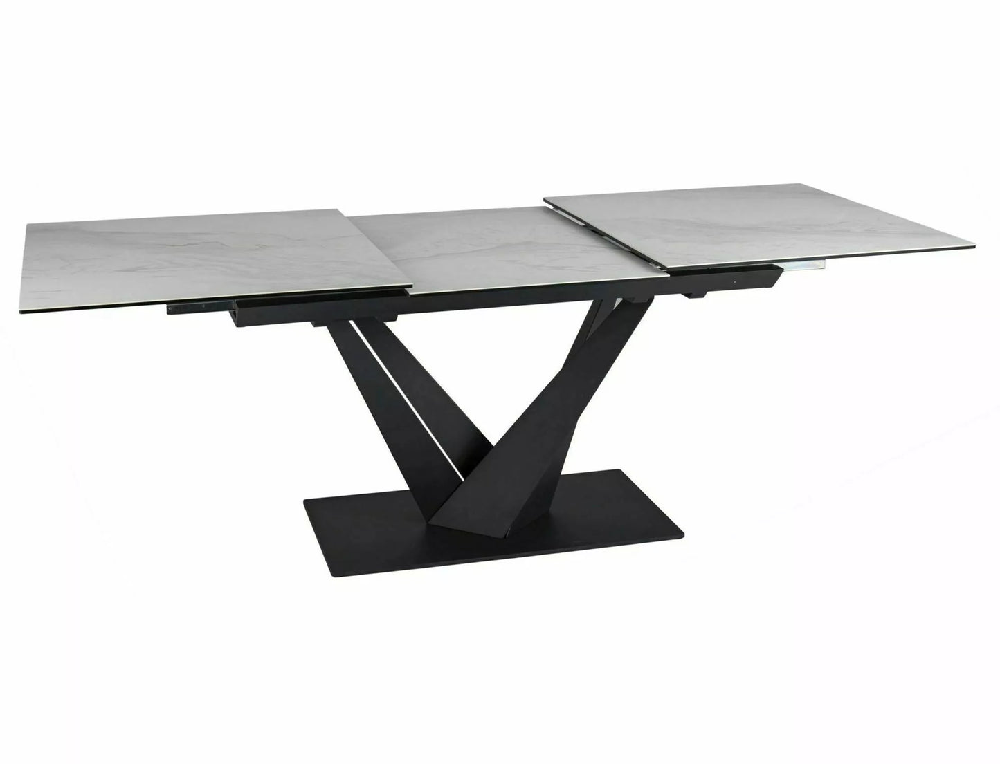 Kitchen Table East Ahmedabad | size: Length: 90cm, Width: 220cm, Height: 76cm | color: White | image: 3 | variant: 1007984