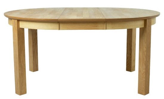 Kitchen Table East Daventry | size: Length: 120cm, Width: 160cm, Height: 75cm, Diameter: 120cm | color: Oak | image: 5 | variant: 1005085