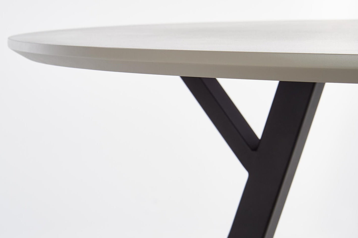 Kitchen Table East Moscow | size: Length: 100cm, Width: 100cm, Height: 74cm, Diameter: 100cm | color: Black/Grey | image: 5 | variant: 1006789
