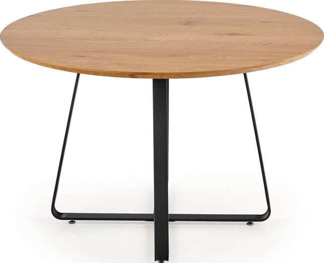 Kitchen Table East New Delhi | size: Length: 120cm, Width: 120cm, Height: 78cm, Diameter: 120cm | color: Oak | image: 2 | variant: 1006796